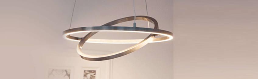 Lampy wiszące chrom